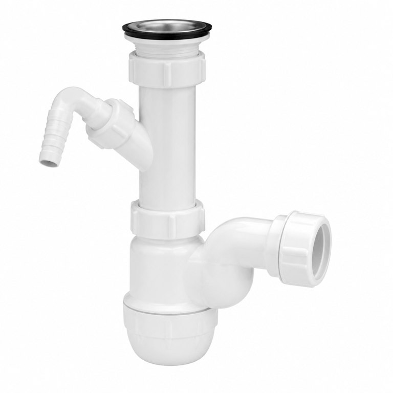 Siphon mit Geräteanschluss