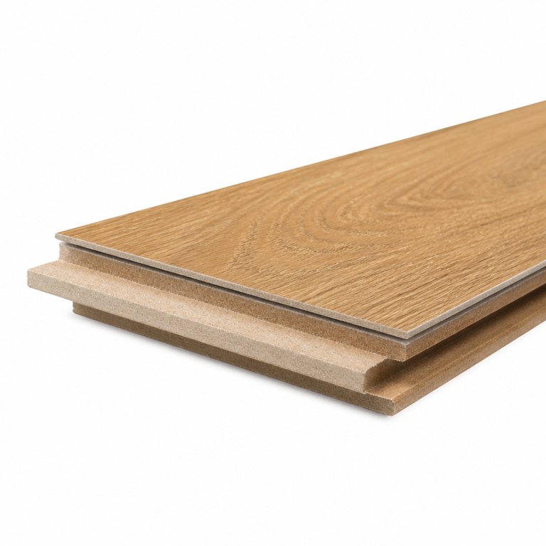 Laminat V4-Fuge