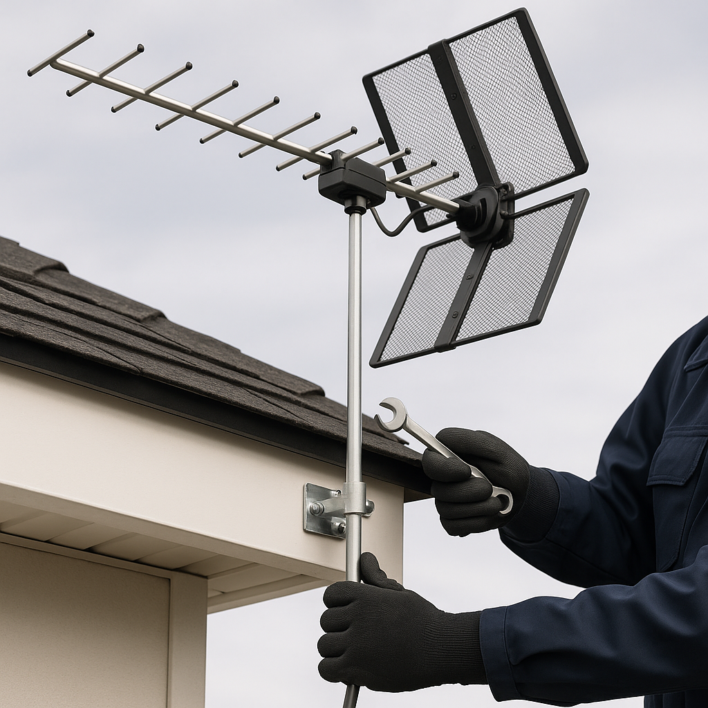 TV-Antenne installieren