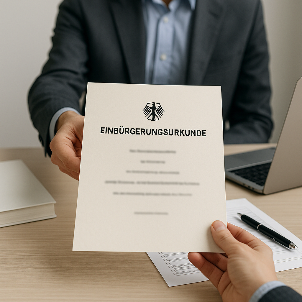 Unterstützung bei Einbürgerung (für Privatpersonen) – Dienstleistung zum Festpreis online buchen