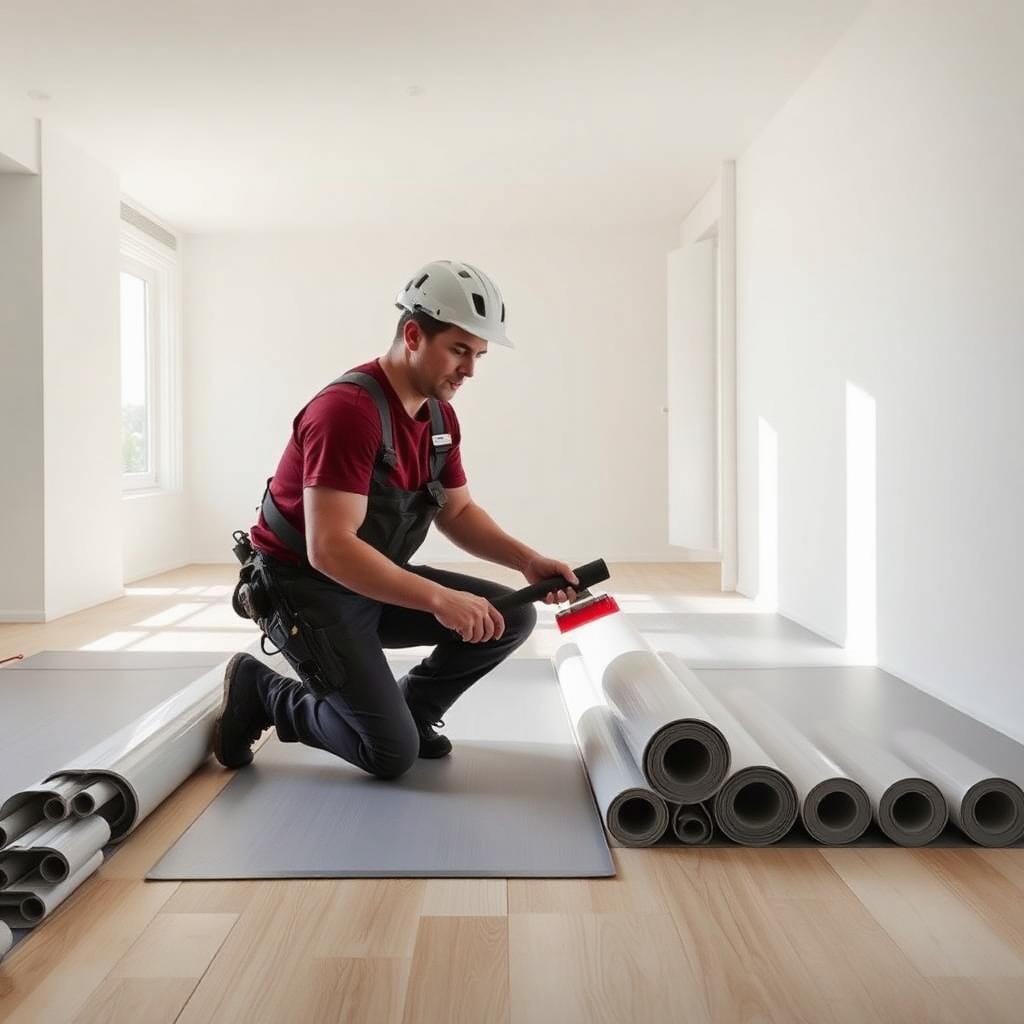 PVC-Boden / Bahnenware verlegen – Dienstleistung zum Festpreis online buchen