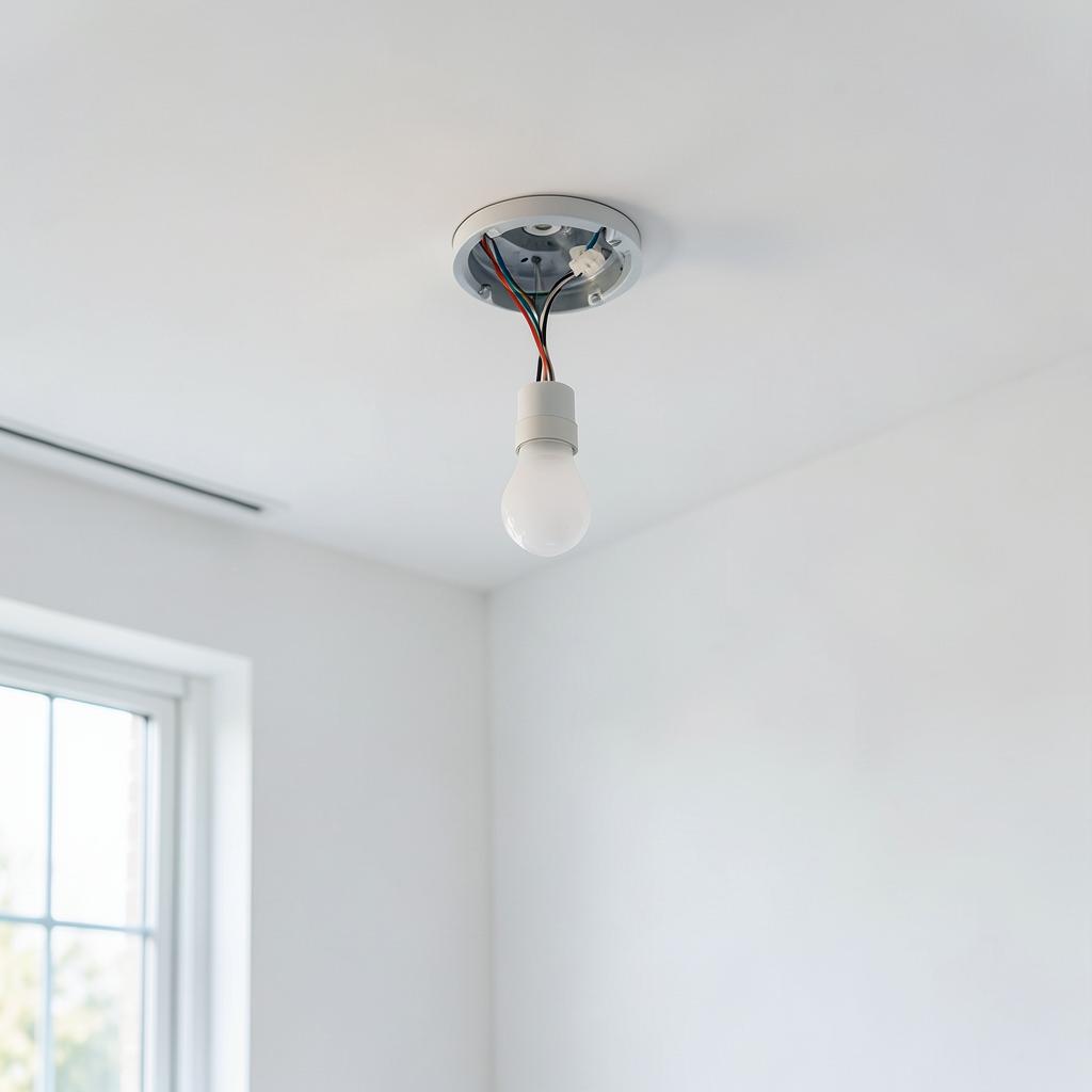 Lichtauslass an Decke oder Wand neu herstellen – Dienstleistung zum Festpreis online buchen