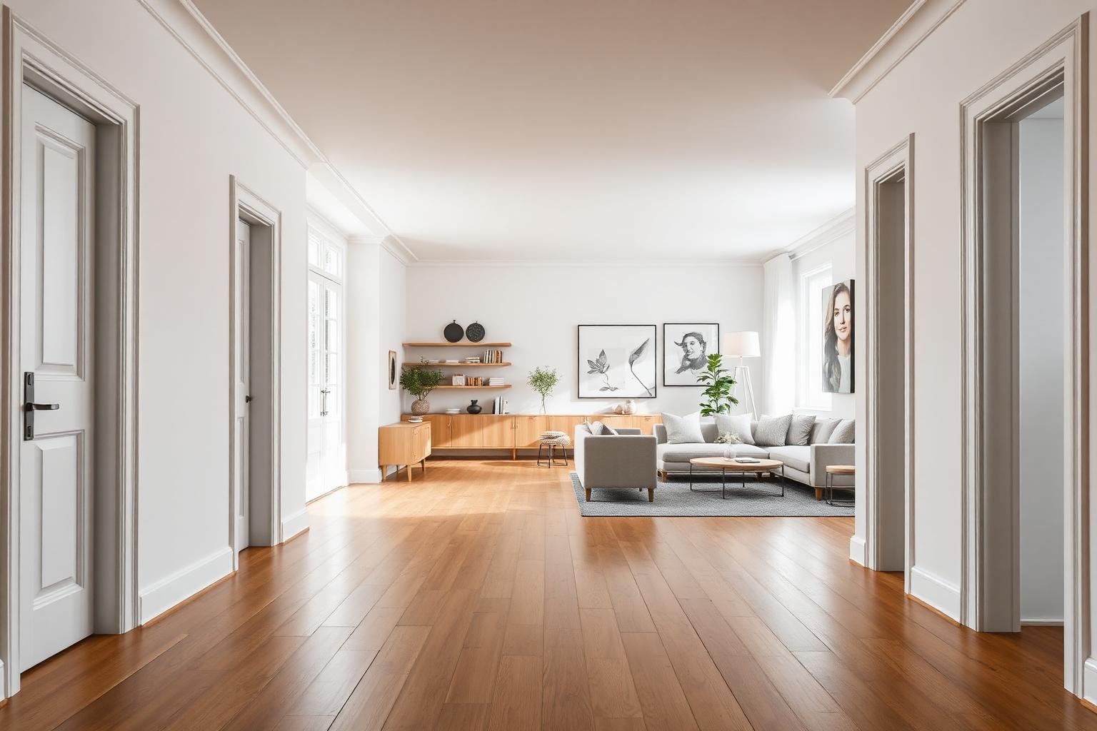 Fertig renovierte moderne Wohnung