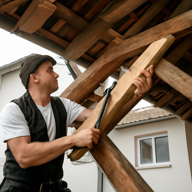 Dachstuhl Reparatur