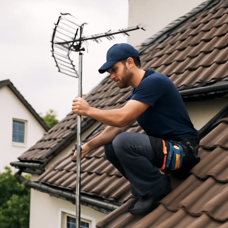 TV-Antenne installieren