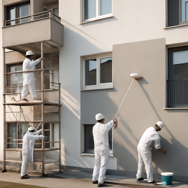 Fassade streichen